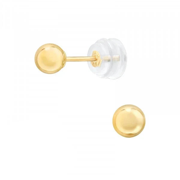 14k Solid Gold Ear Studs