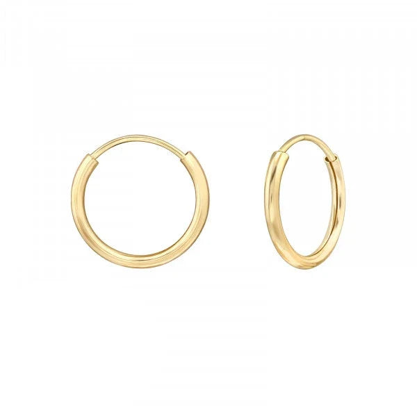 14k  Gold  Hoop Earings