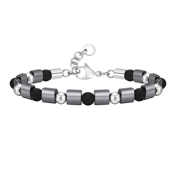 Hematite Beaded Bracelet