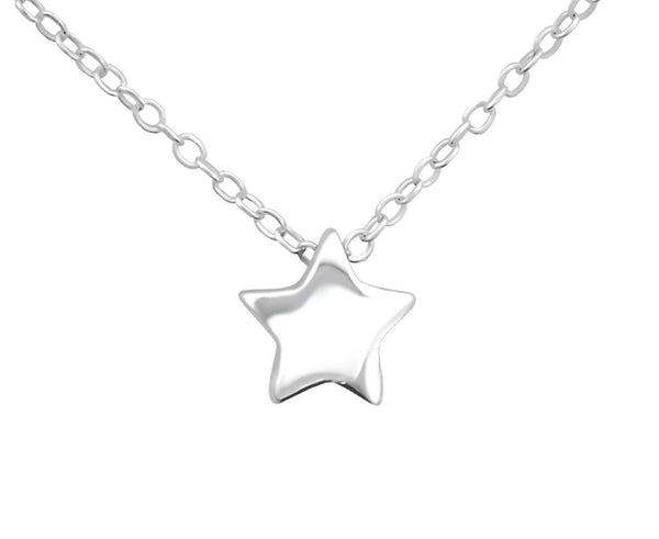 Sterling Silver Star Necklace