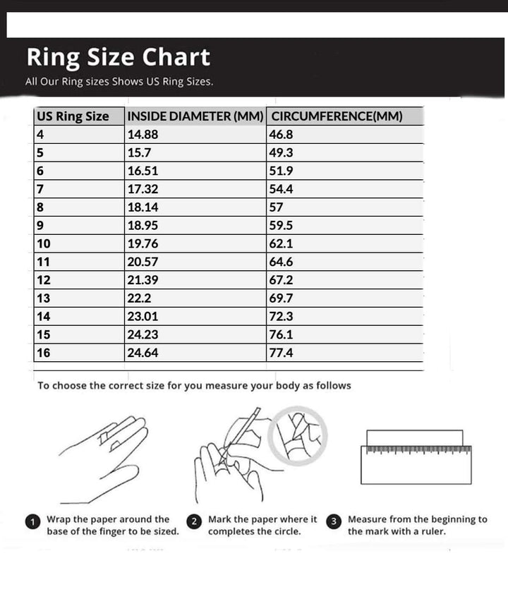 Sizechart