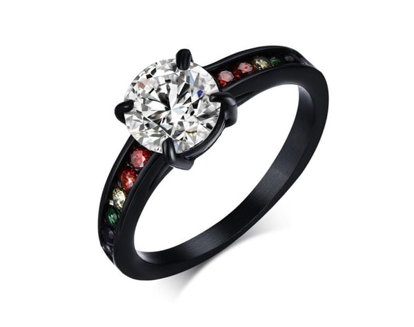 LGBT Pride wedding Ring for Women