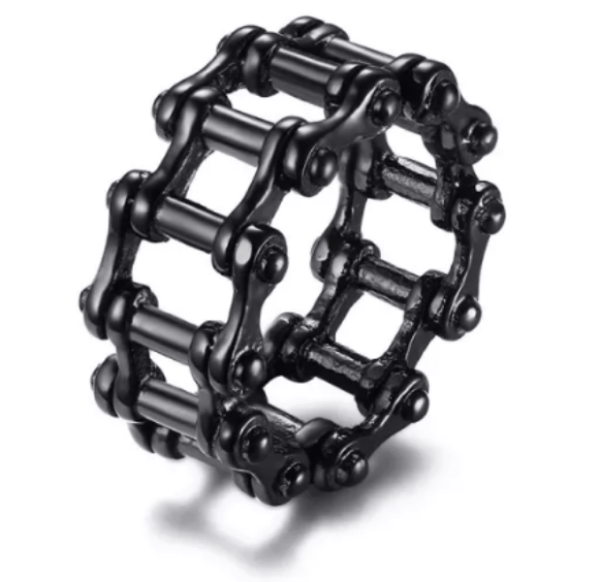 Mens Punk Bike Chain Ring