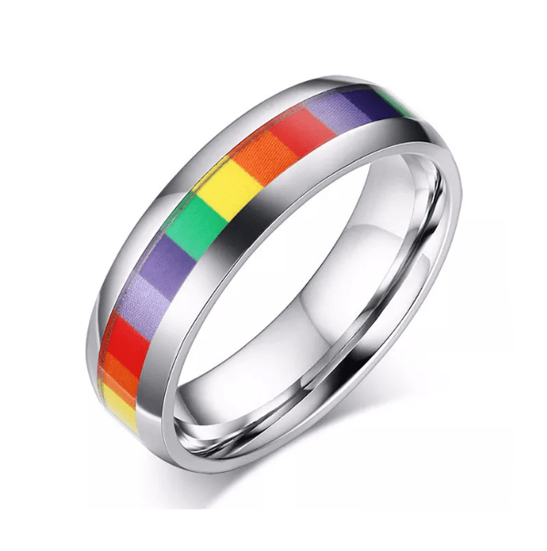 LGBT Pride Mens Ring